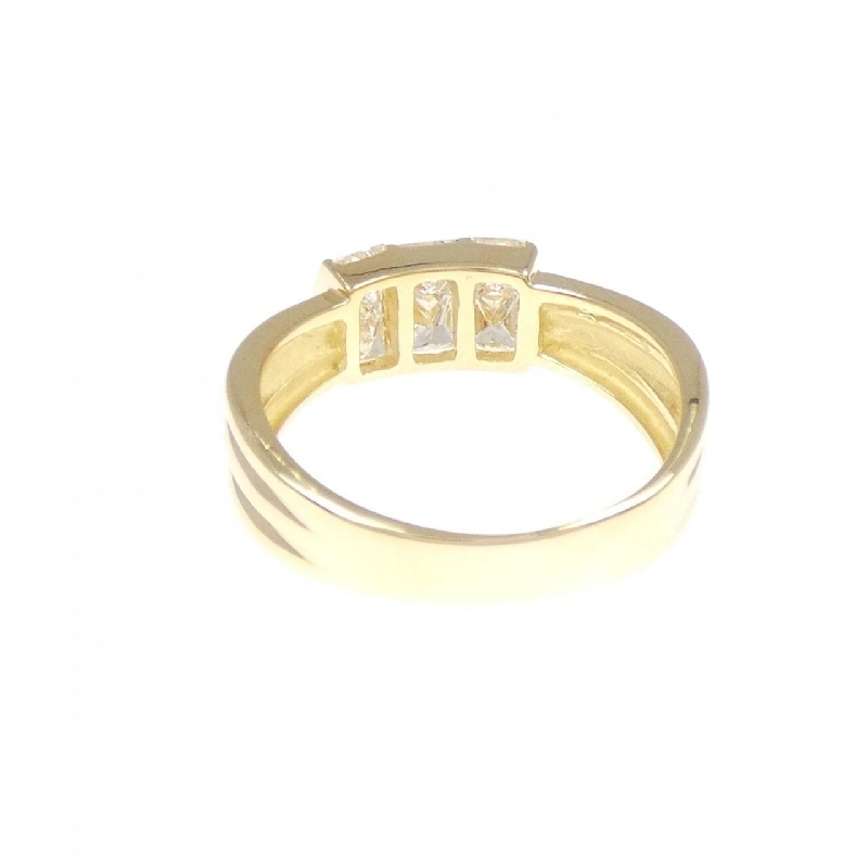 Nhẫn kim cương K18YG 0.77CT 672506