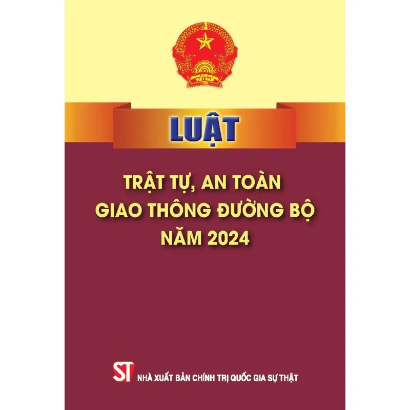 Luật Trật tự, an toàn giao thông đường bộ năm 2024 1020335