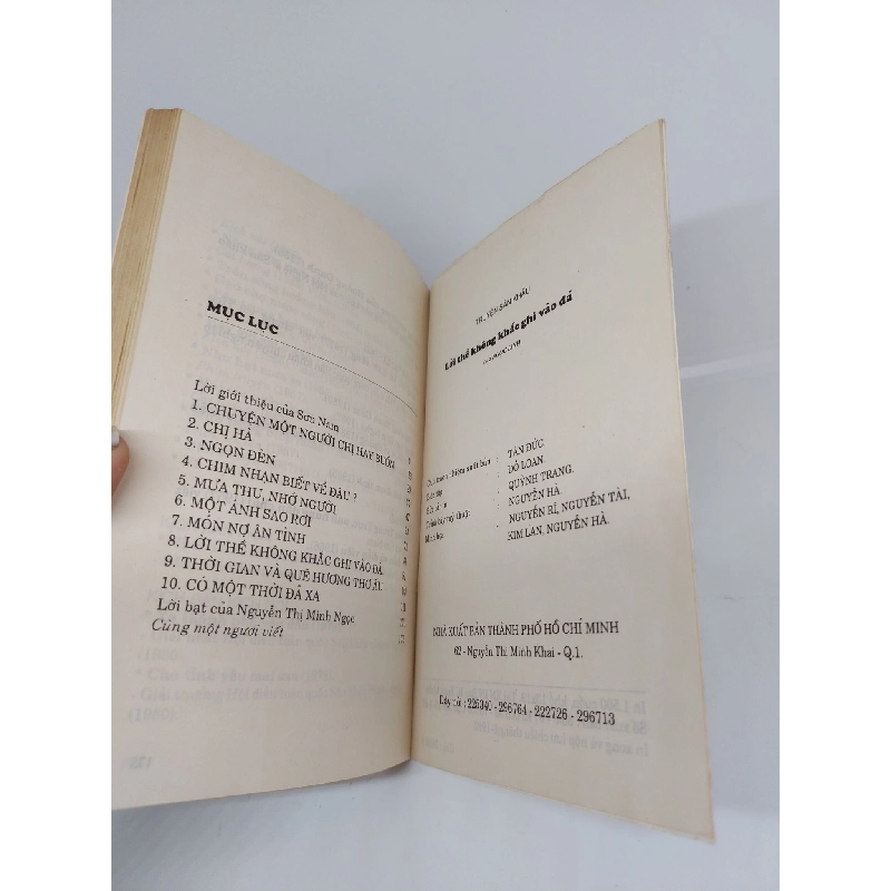 Lời thề không khắc ghi vào đá mới 80% ố vàng 1992 HCM.ANTQ1409 911967