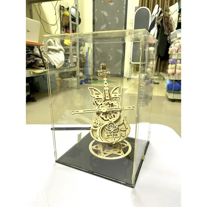 Hộp Nhạc Gỗ Lắp Ráp Đàn Violin Chuyển Động Độc Đáo 779795