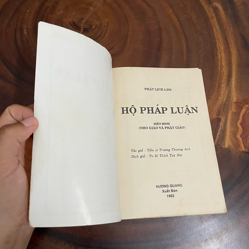 II Hộ Pháp Luận _ Biện Minh (Nho Giáo Và Phật Giáo) - TS. Trương Thương Anh - PL. 2506 462492