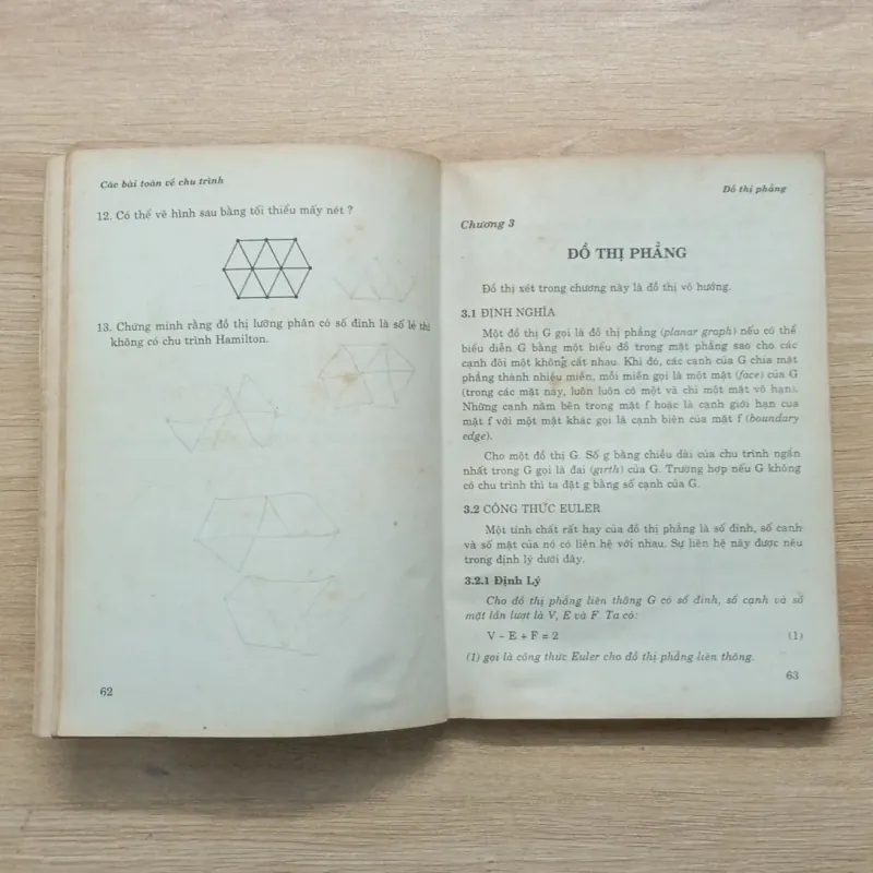 2 Sách cũ Lý thuyết đồ thị 970922