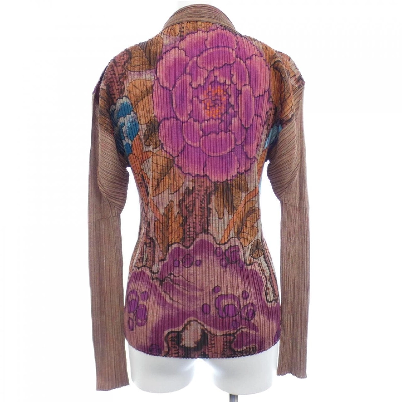 【Mã giảm giá】【Cổ điển】Áo cardigan PLEATS PLEASE 645452