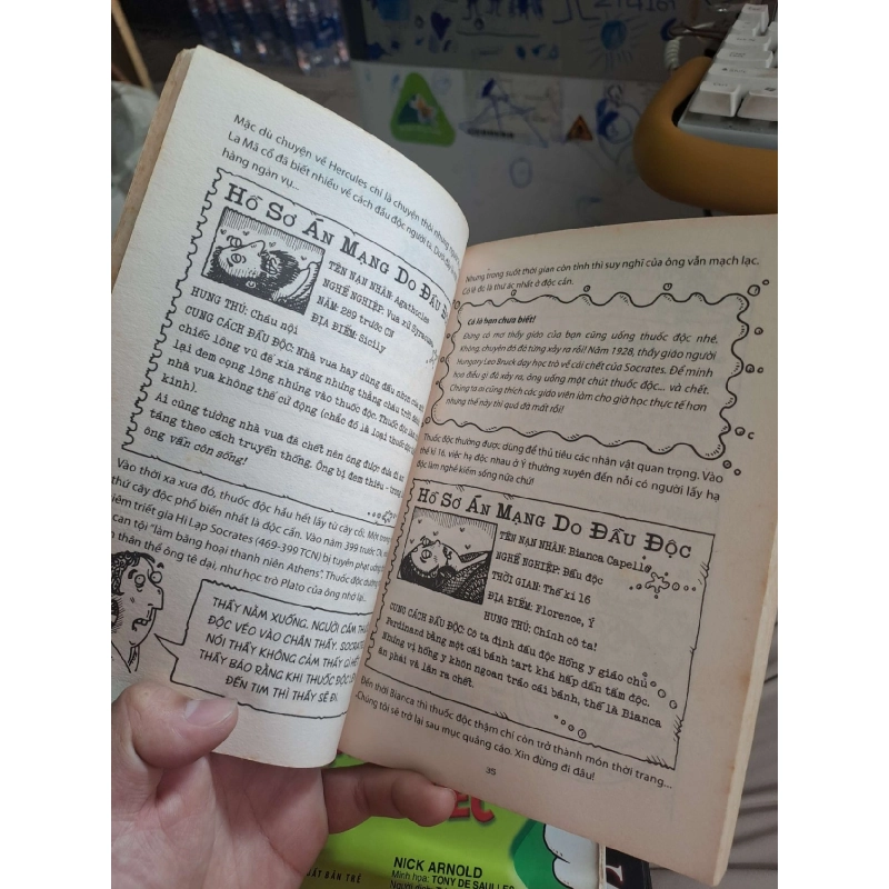 Chất độc nhức xương - Nick Arnold KHOA HỌC ĐỜI SỐNG HCM1008 920021