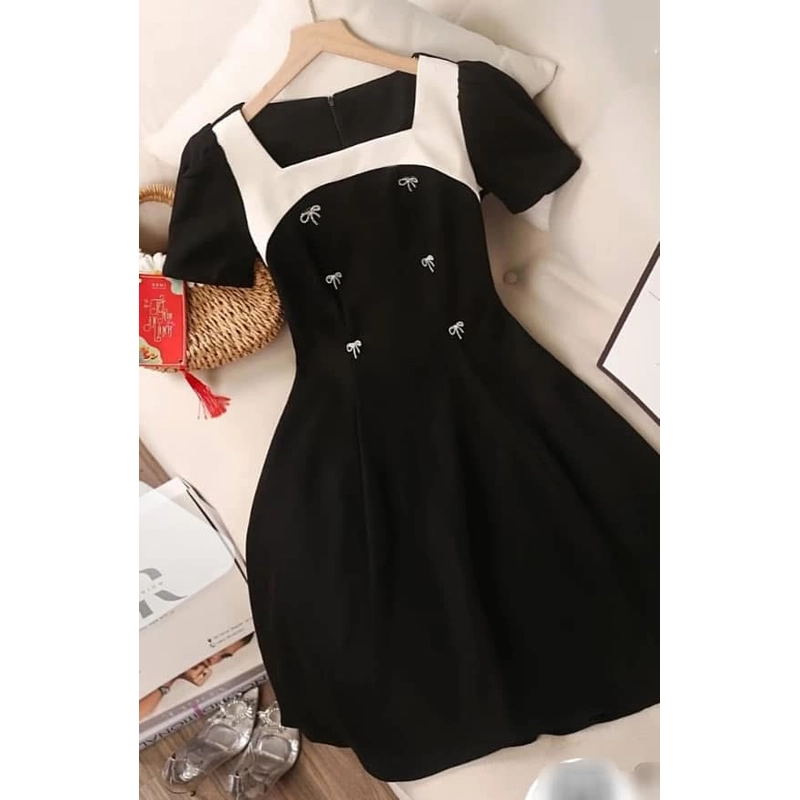 ĐẦM hiệu NANCY size S màu đen new tag  367568