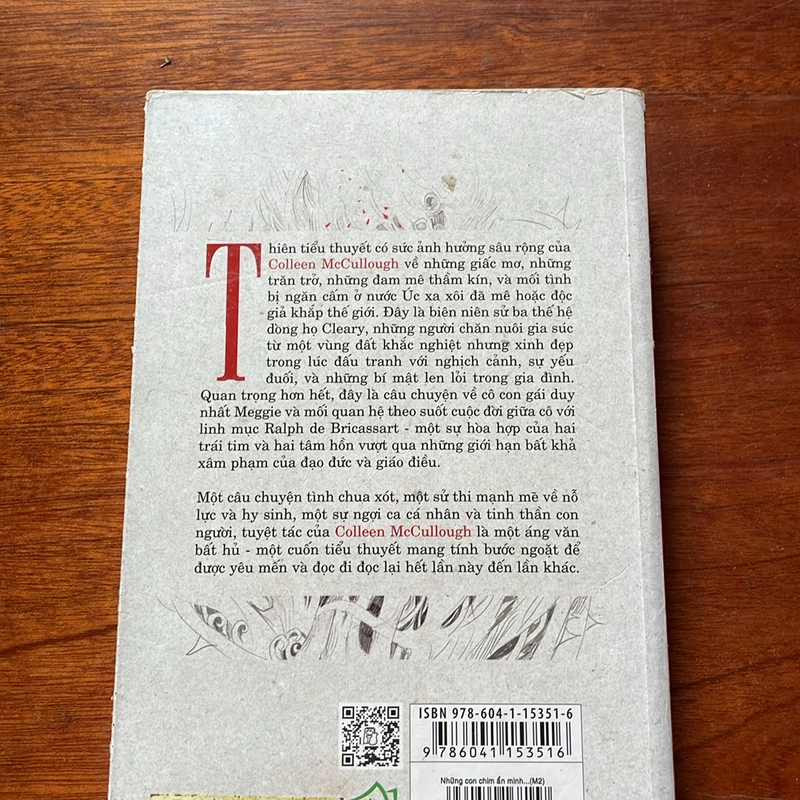 II Văn Học Kinh Điển: Những Con Chim Ẩn Mình Chờ Chết - Colleen McCullough - 2020 509902