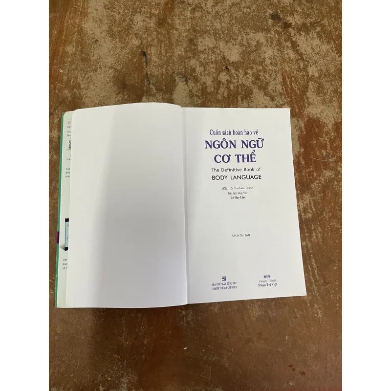 NGÔN NGỮ CƠ THỂ một cuốn sách hoàn hảo về NGÔN NGỮ CƠ THỂ 789374