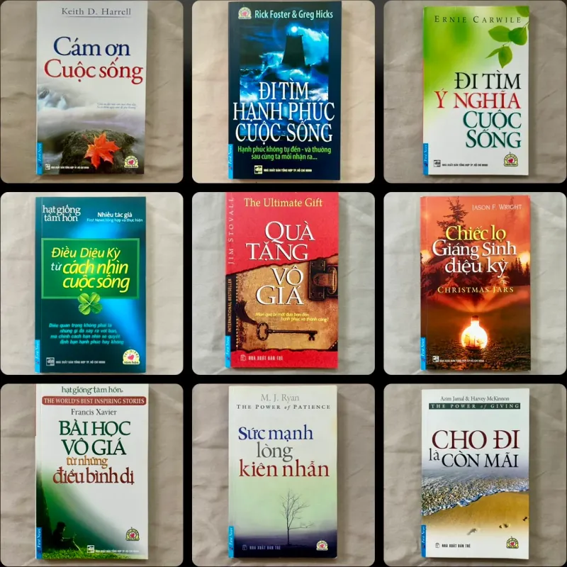 COMBO 9 CUỐN HẠT GIỐNG TÂM HỒN: Bài Học Vô Giá Từ Những Điều Bình Dị + Cho Đi Là Còn Mãi 603541