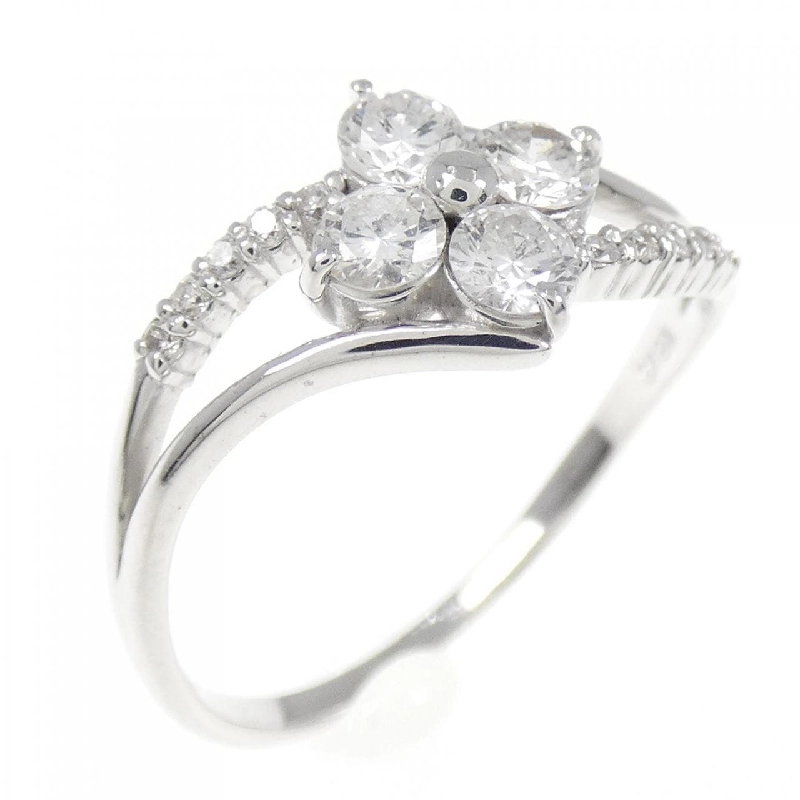 Nhẫn kim cương K18WG 0.50CT 672353