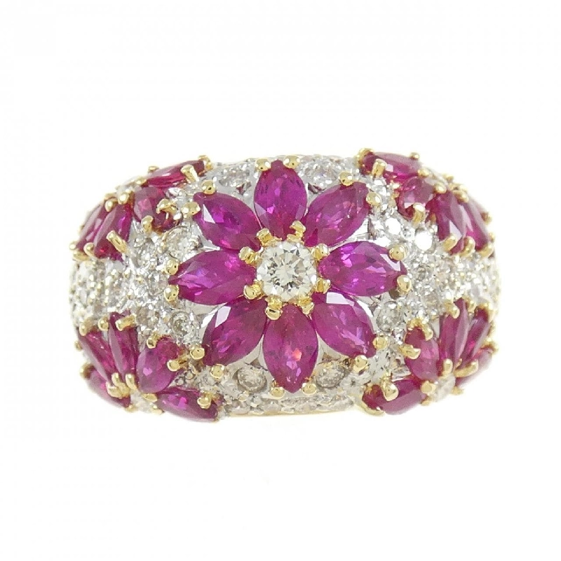 Nhẫn Ruby K18YG/K18WG 3.00CT 672467