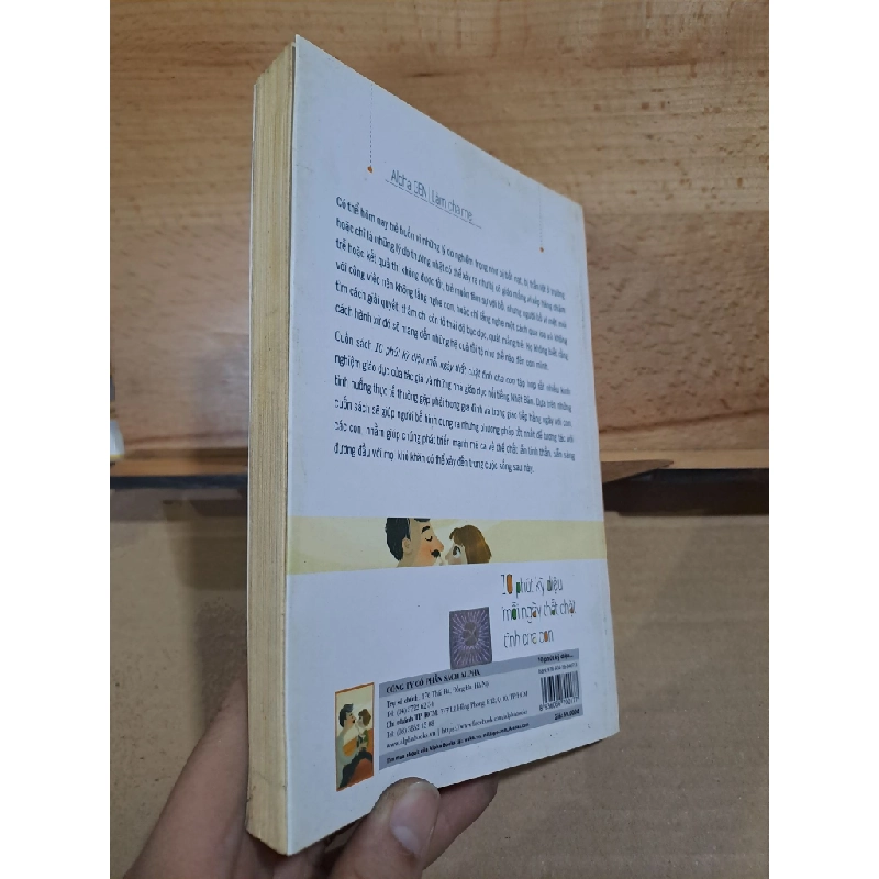 [59K/kg] 10 phút kỳ diệu mỗi ngày thắt chặt tình cha con tủ sách Nhật dành cho phụ huynh Việt mới 80% 2016 HCM1306 365106