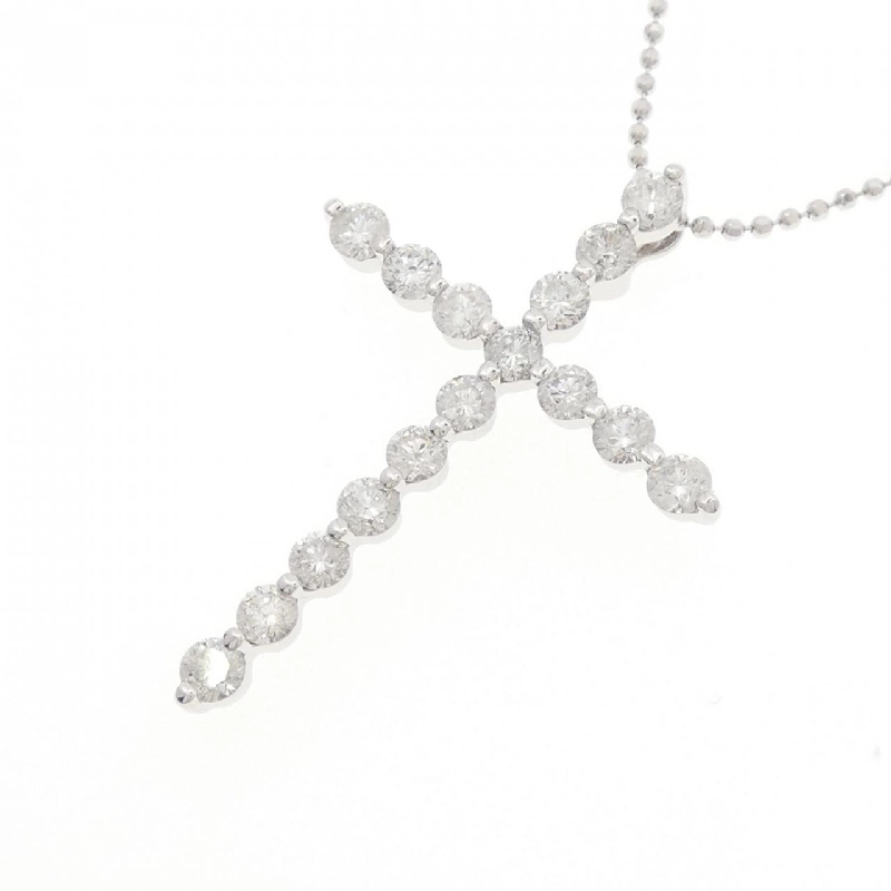 K18WG Dây chuyền kim cương 1.00CT - Hàng hiệu Chính hãng 846479