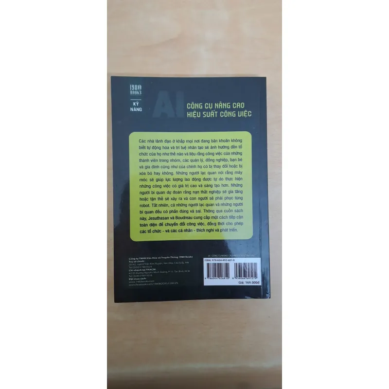 AI - Công cụ nâng cao hiệu xuất công việc 784980