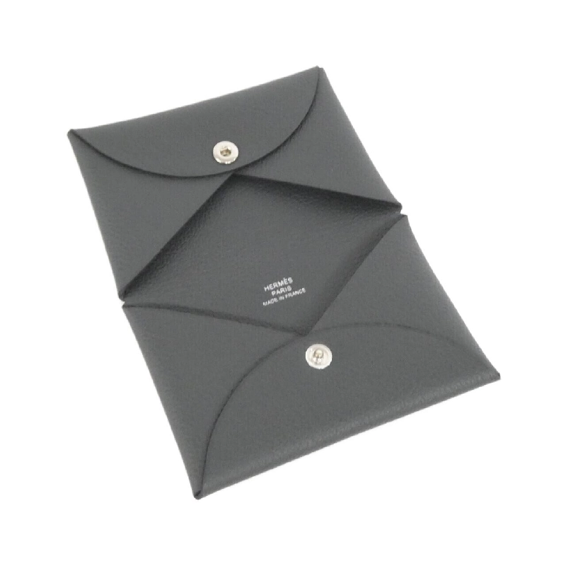 【Sản phẩm chưa sử dụng】Thẻ đựng thẻ Hermes Calvi 064954CK 624276