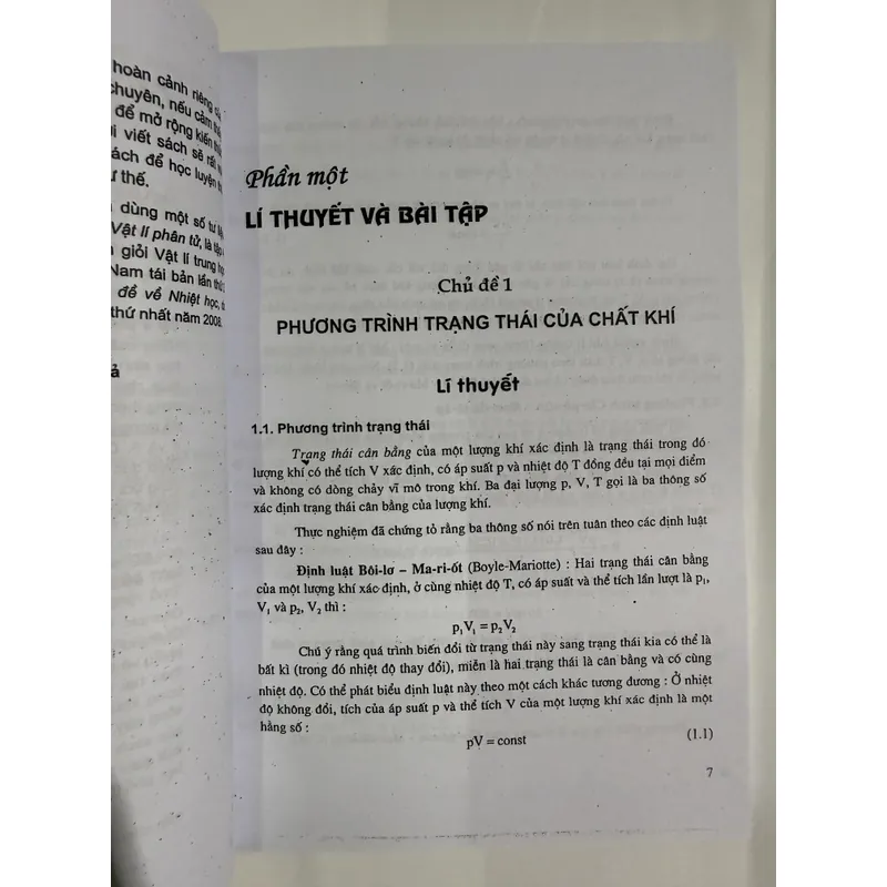 Bồi dưỡng học sinh giỏi vật lí trung học phổ thông Nhiệt học và Vật lí phân tử Phạm Quý Tư 708819