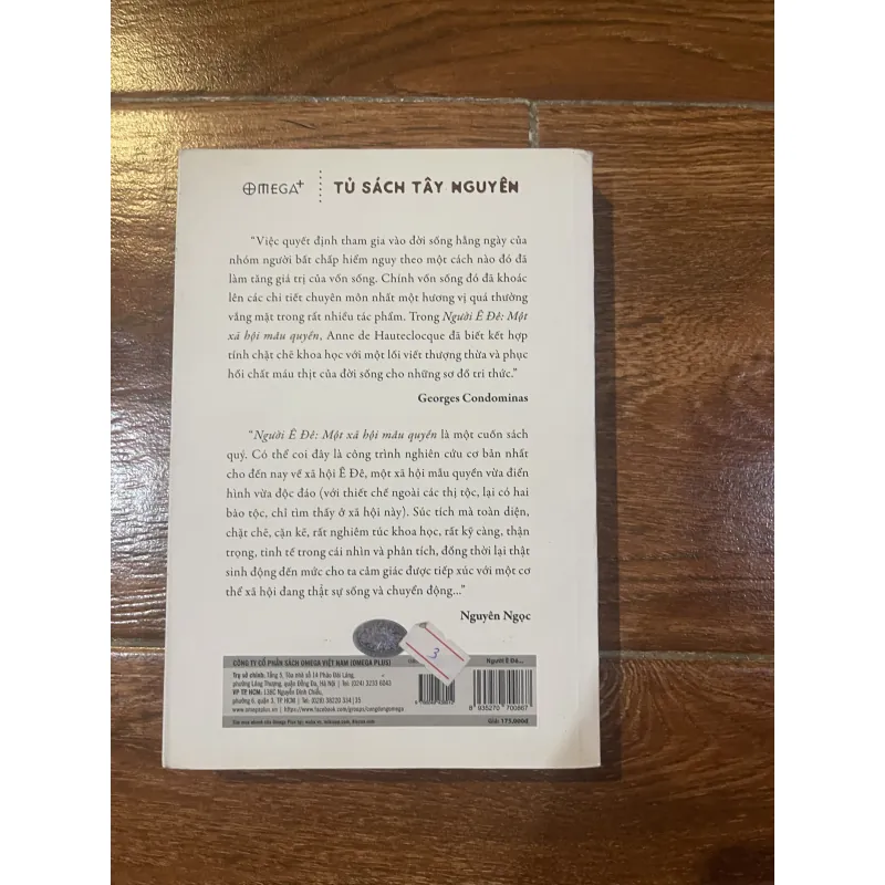 Người Ê Đê một xã hội mẫu quyền - Anne de Hauteclocque-Howe (c) 1012855