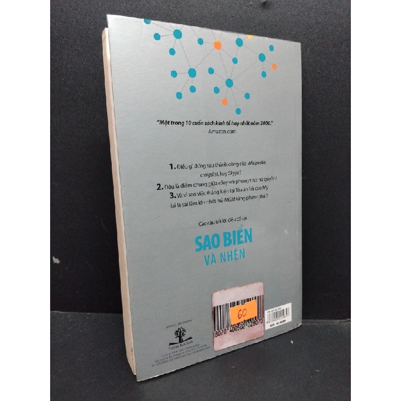 Sao biển và nhện mới 70% ố vàng có viết trang đầu 2010 HCM2207 Ori Brafman và Rod A. Beckstrom VĂN HỌC 502722
