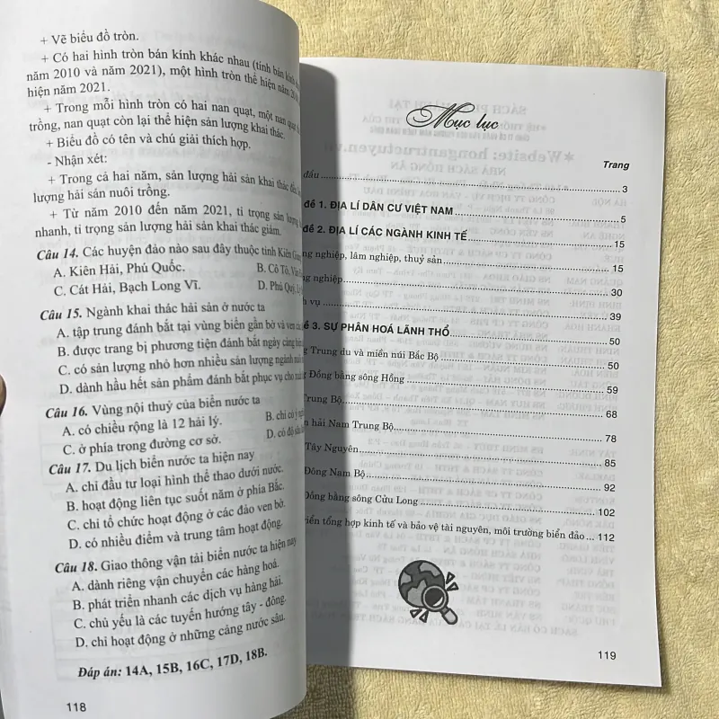 Câu hỏi và Bài tập Bồi dưỡng HSG Địa Lí 9 777743