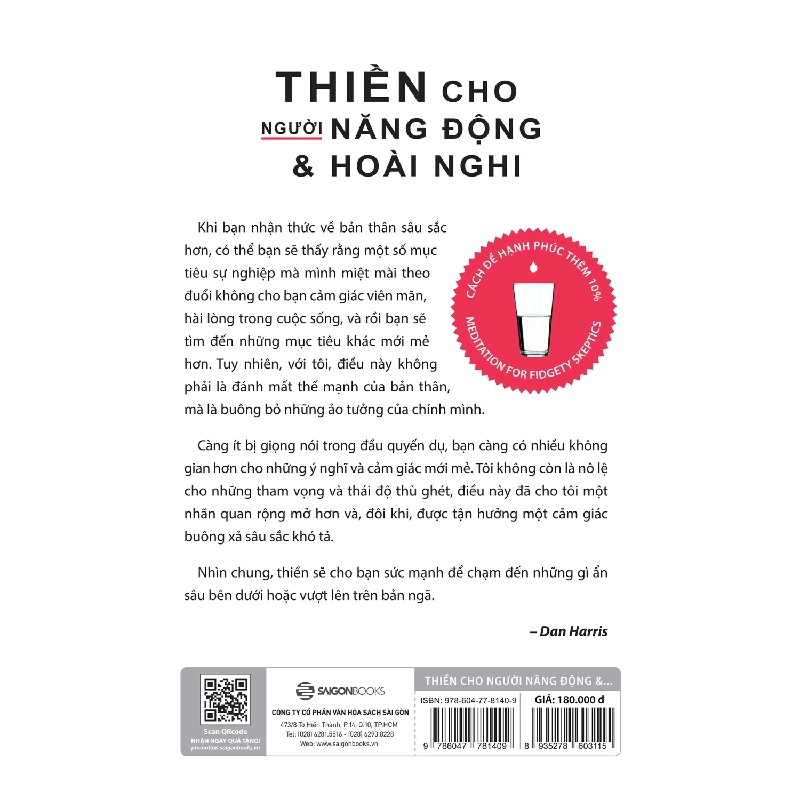 Thiền Cho Người Năng Động Và Hoài Nghi - Carlye Adler, Dan Harris, Jeffrey Warren 296430