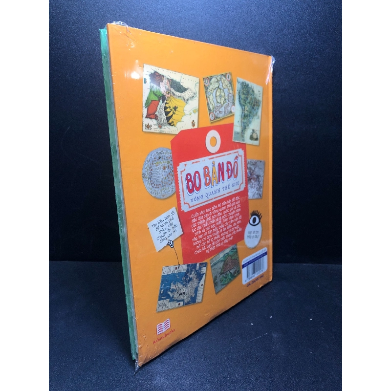 80 bản đồ vòng quanh thế giới Clare Hibbert mới 100% bìa cứng HCM.ASB1812 912979