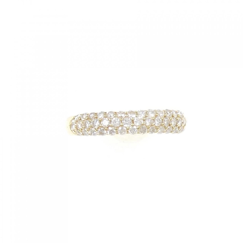 Nhẫn kim cương Pavé K18YG 0.50CT 672327
