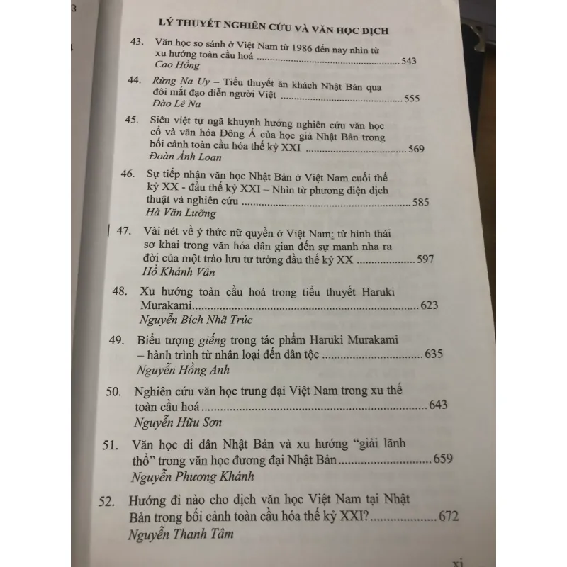 Văn học Việt Nam và Nhật Bản trong bối cảnh toàn cầu hoá 760039