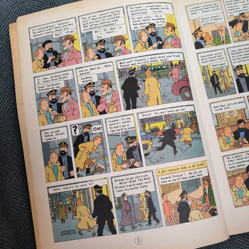 (Sách Ngoại văn) The Adventures of Tintin - The Red Sea Sharks 701062