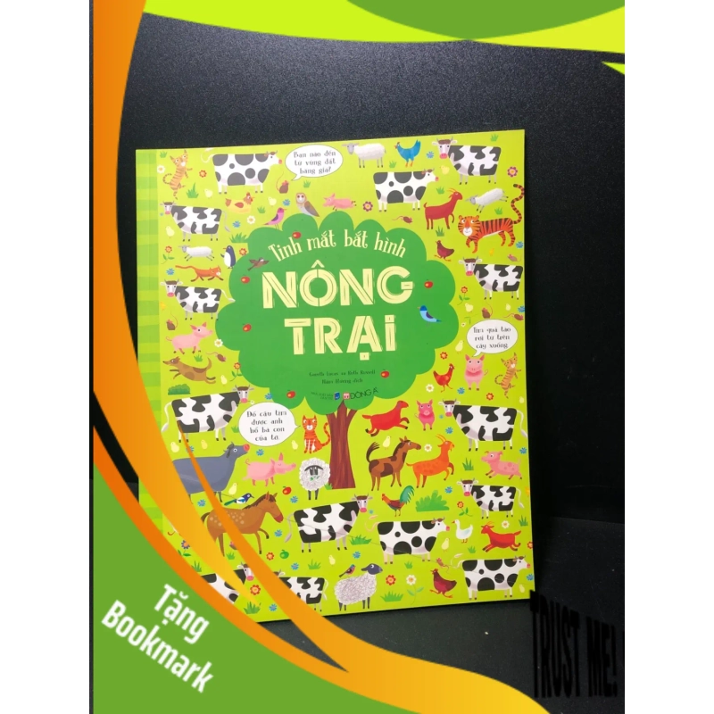 (TẶNG BOOKMARK) Tinh mắt bắt hình nông trại Gareth Lucas mới 85% bẩn nhẹ RBK0311 954016