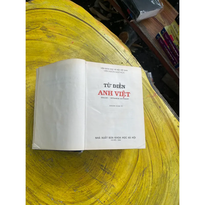 TỪ ĐIỂN ANH - VIỆT ENGLISH- VIETNAMESE DICTIONARY 1994 730997