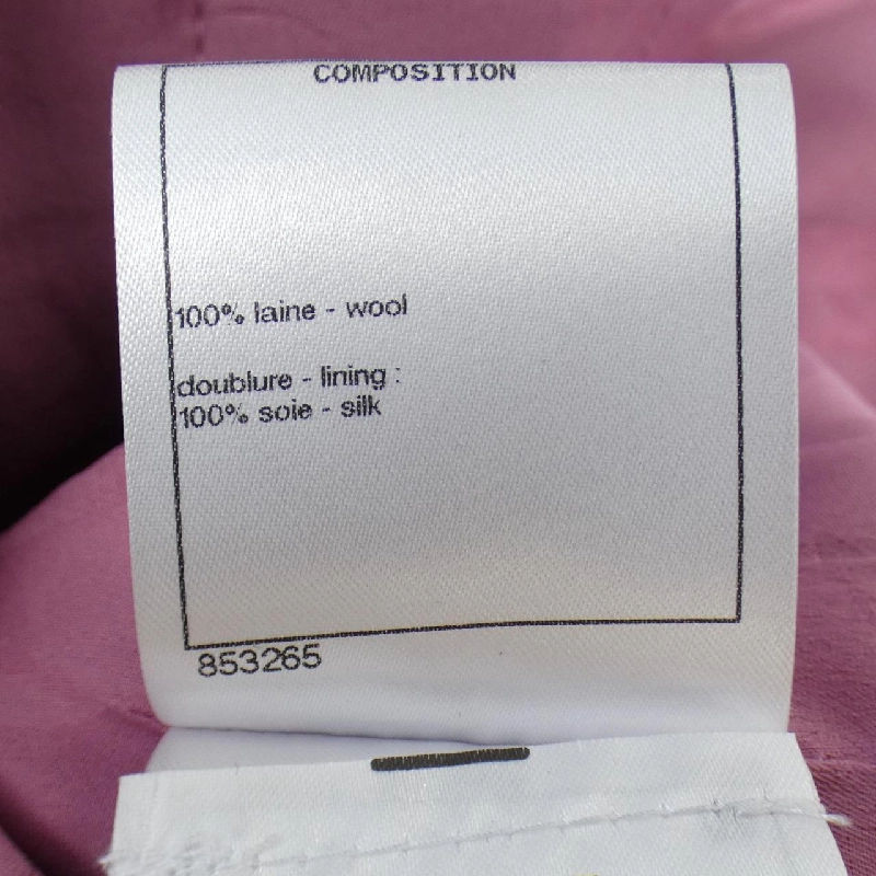 【Mã giảm giá】Áo khoác không cổ CHANEL 637219