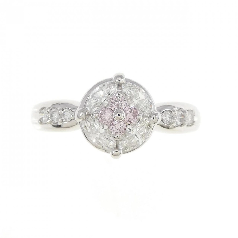 Nhẫn kim cương hồng PT 0.08CT 671594