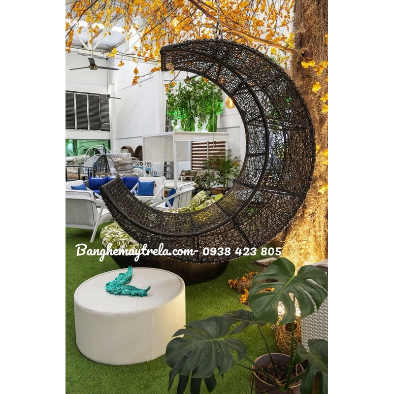 Ghế chụp hình ngoài trời mây tre 445502
