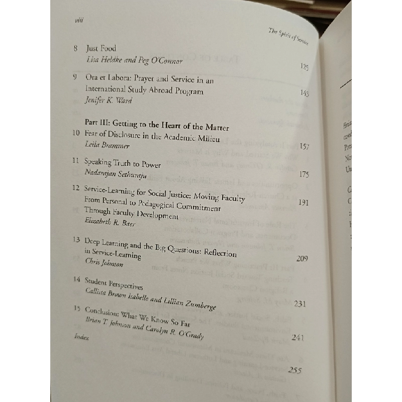 The Spirit of Service: Exploring Faith, Service, and Social Justice in Higher Education - Brian T. Johnson & Carolyn R. O'Grady 449318