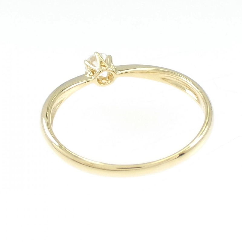 Nhẫn kim cương Solitaire K18YG 0.16CT 667848