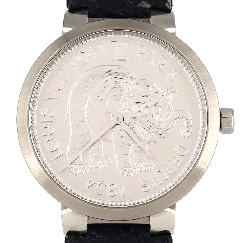 Đồng hồ Louis Vuitton Tambour Slim Q2D07 SS Quartz - Hàng hiệu Chính hãng 882145