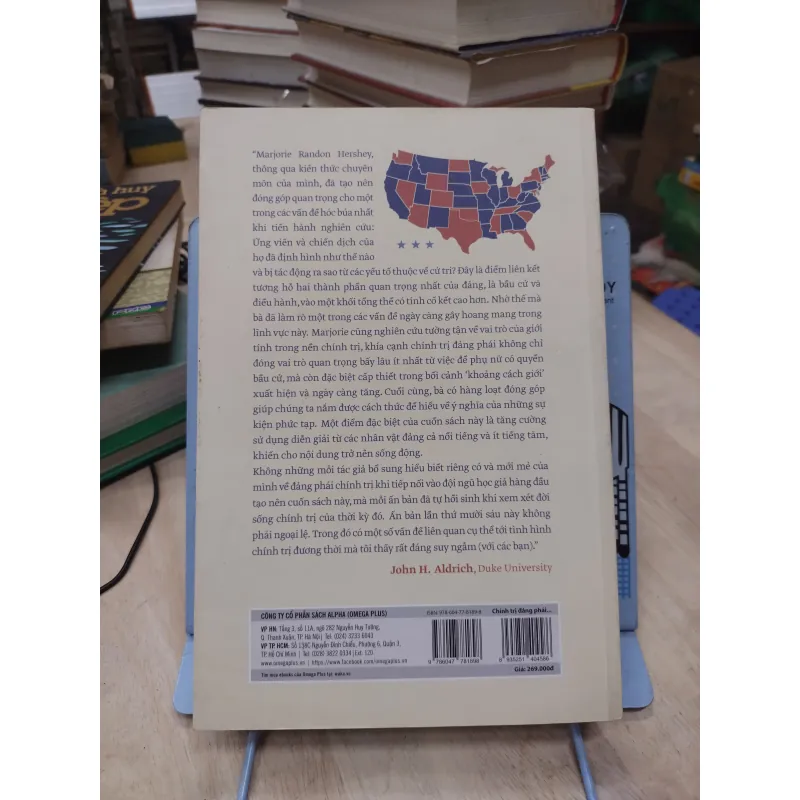Sách: Chính trị đảng phái tại Hoa Kỳ Tác giả: Marjorie Randon Hershey (B2) 755665