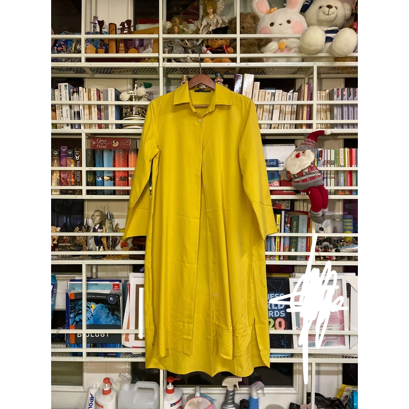 Áo đầm sơ mi, Size M, Zanzea 521347