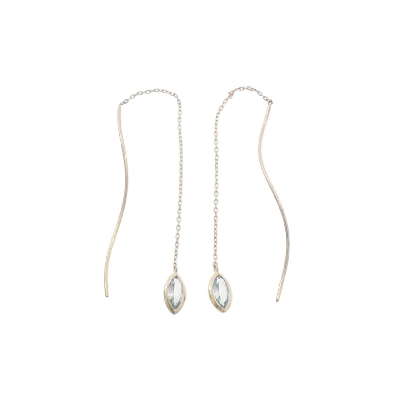 4゜C Blue Topaz Bông Tai - Hàng hiệu Authentic 844673