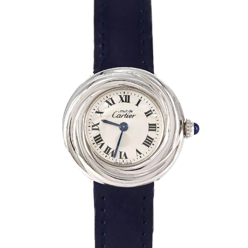 Cartier Must Trinity W1014945 Bạc Quartz - Hàng hiệu Chính hãng 873186