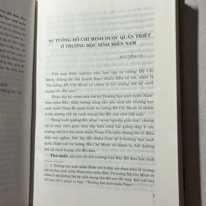 Nửa thế kỷ học sinh miền Nam trên đất Bắc (1954 - 2004) 757222