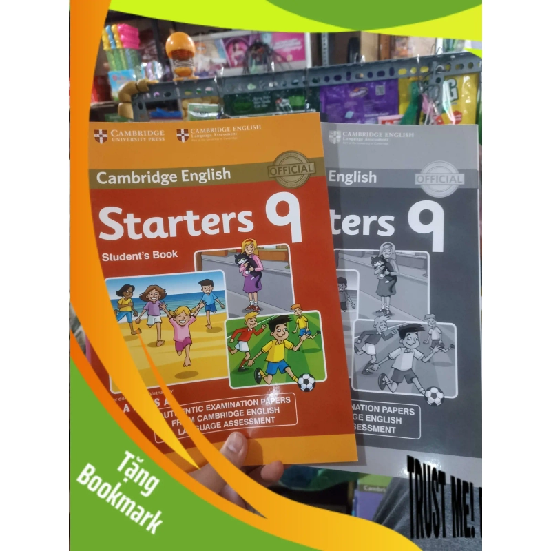 (TẶNG BOOKMARK) Starters 9 Student's Book + Answer viết ít mới 80% Sách tự học tiếng Anh RBK2702 951968