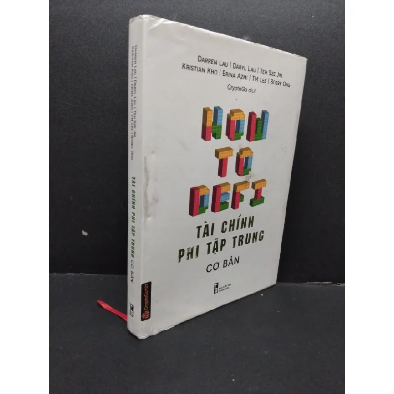 [Sách Cũ SCGR] Tài Chính phi tập trung cơ bản How to defi 2021 bìa cứng mới 90% HCM2207 Darren Lau KINH TẾ - TÀI CHÍNH - CHỨNG KHOÁN 677859
