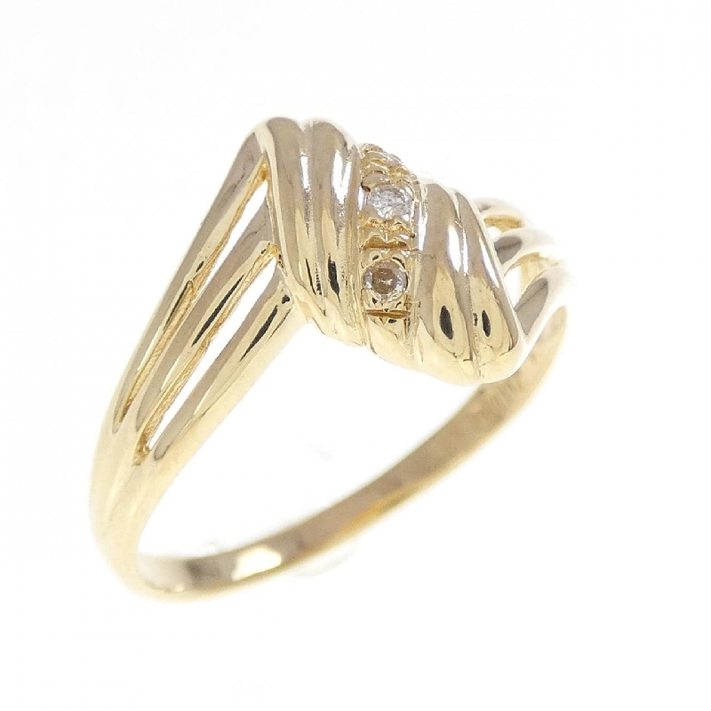 Nhẫn kim cương K18YG 0.02CT - Hàng hiệu Chính hãng 847998