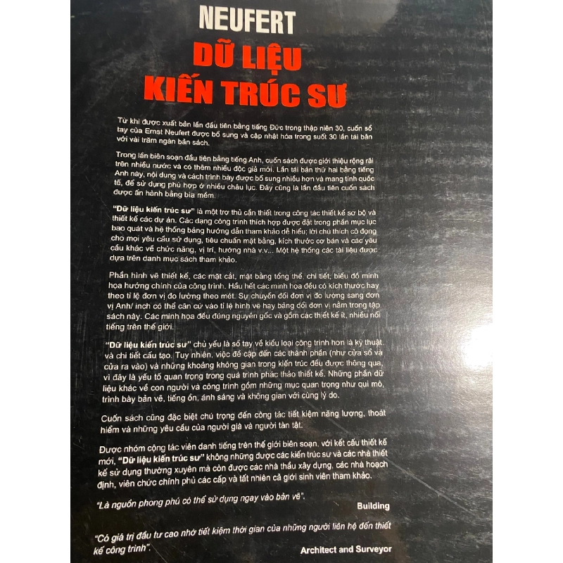 Dữ Liệu Kiến Trúc Sư - Neufert 428209