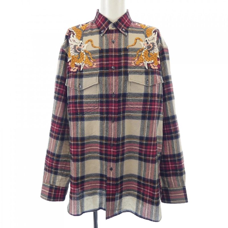 Gucci GUCCI 478176 Z520F Áo sơ mi - Hàng hiệu Chính hãng 899799