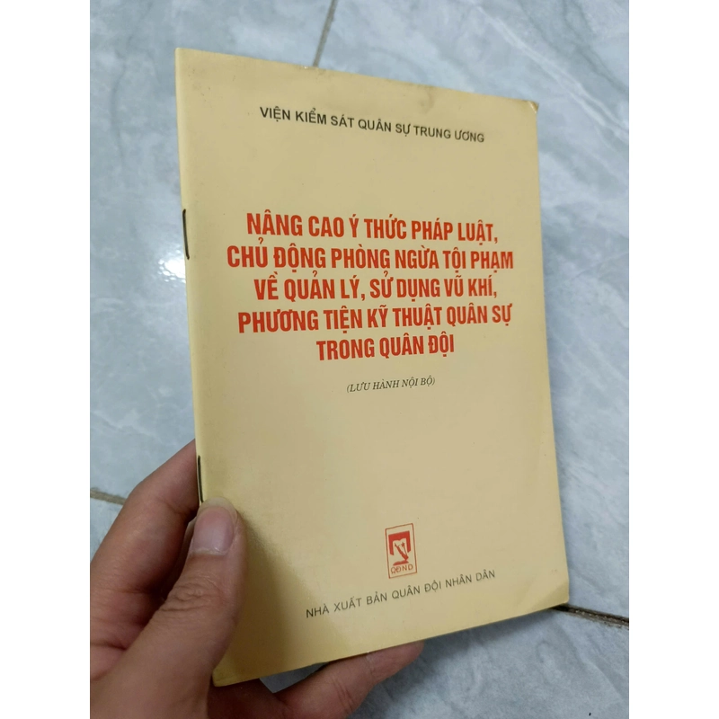 Nâng cao ý thức pháp luật, chủ động phòng ngừa tội phạm về sử dụng vũ khí trong quân đội 522326