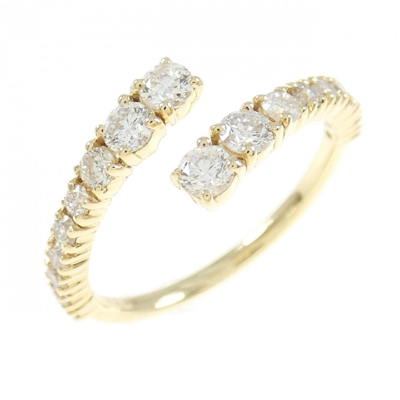 【Sản phẩm mới】Nhẫn kim cương K18YG 0.63CT 673025