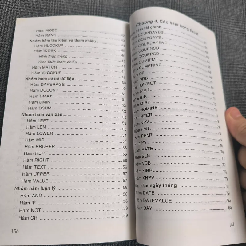 Sổ tay kỹ thuật tin học Hàm trong Excel 560912