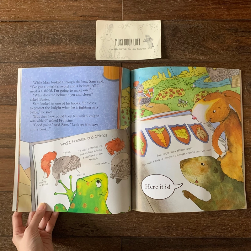 Sách ngoại văn Bunny Loves To..., Used, Khổ Lớn, Lẻ Cuốn, vui lòng đọc kỹ nội dung 532092