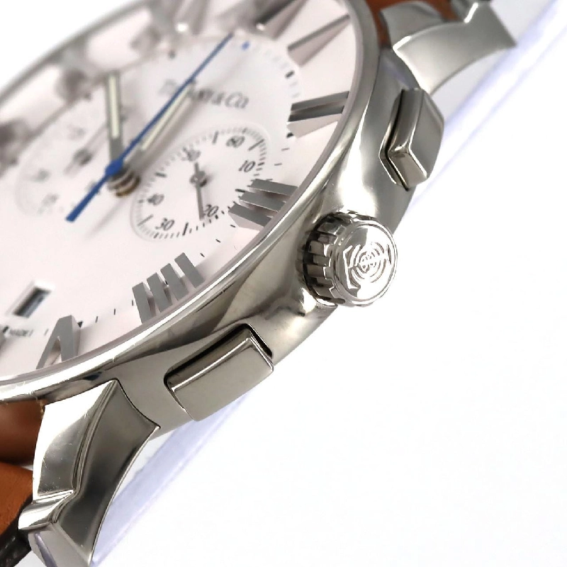 Tiffany Atlas Chronograph 33050534 SS Quartz - Hàng hiệu Authentic 880809